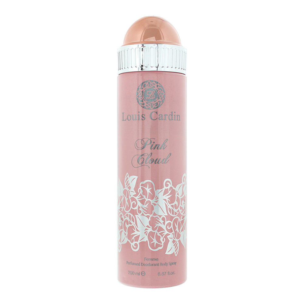 Louis Cardin Pink Cloud Perfumed Deodorant Body Spray 200ml - Glow Empire