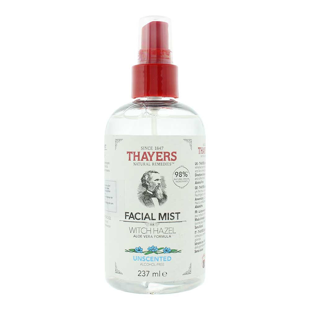Thayers Witch Hazel Aloe Vera Formula Facial Mist 237ml - Unscented/Alcohol Free - Glow Empire