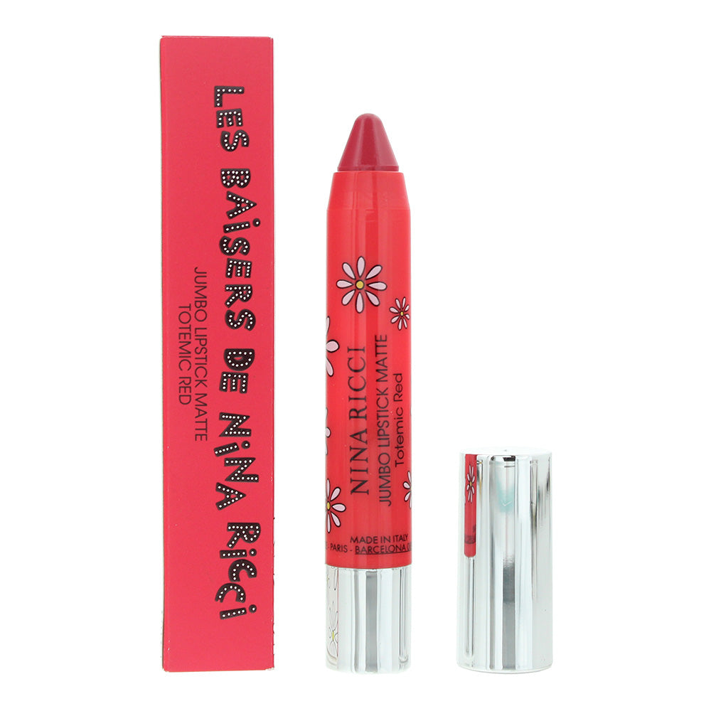 Nina Ricci Jumbo Matte Lipstick 2.5g - Totemic Red - Glow Empire
