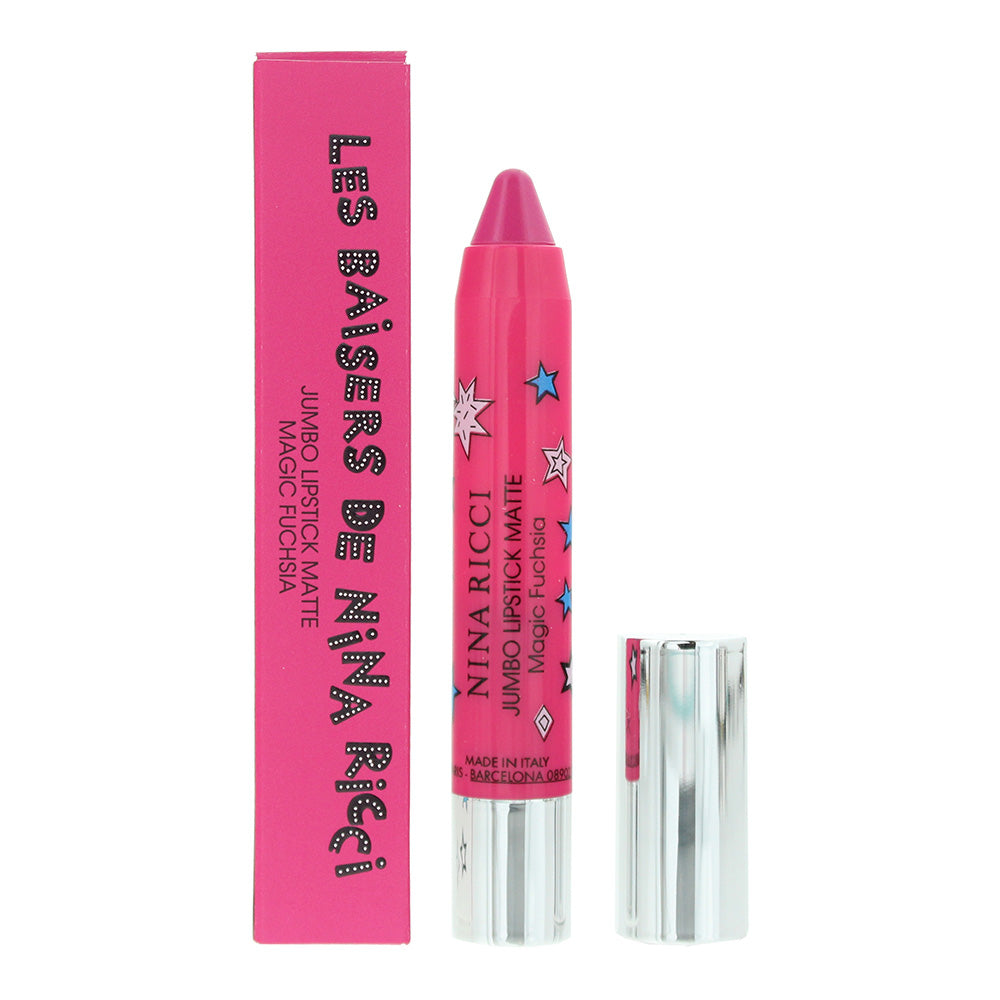 Nina Ricci Jumbo Matte Lipstick 2.5g - Magic Fuchsia - Glow Empire