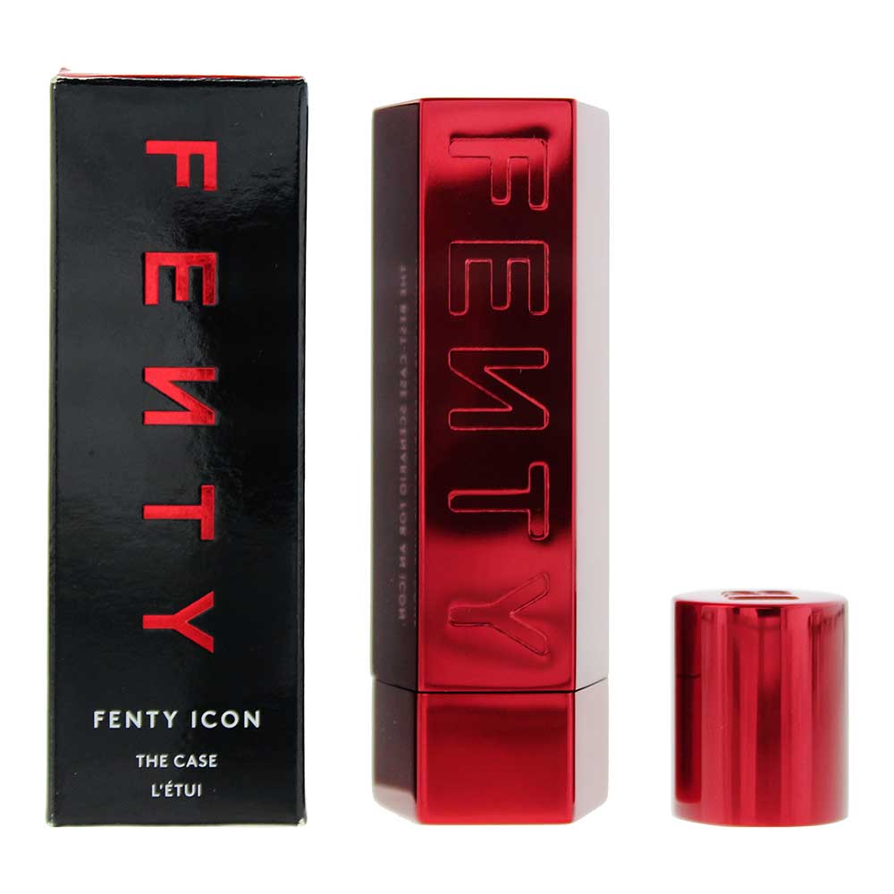 Fenty Beauty Icon The Case Refillable Lipstick Case - Red Empty - Glow Empire