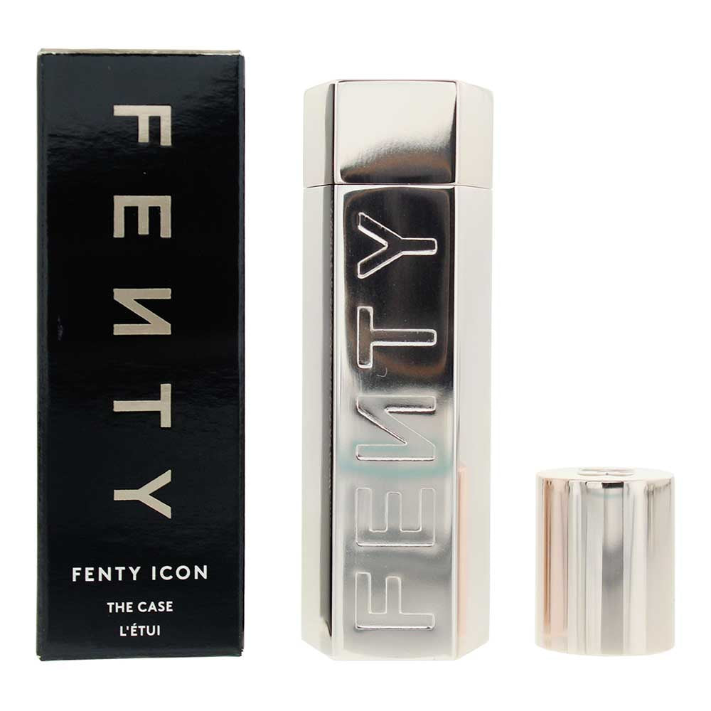 Fenty Beauty Icon The Case Refillable Lipstick Case - Metallic Nude Empty - Glow Empire