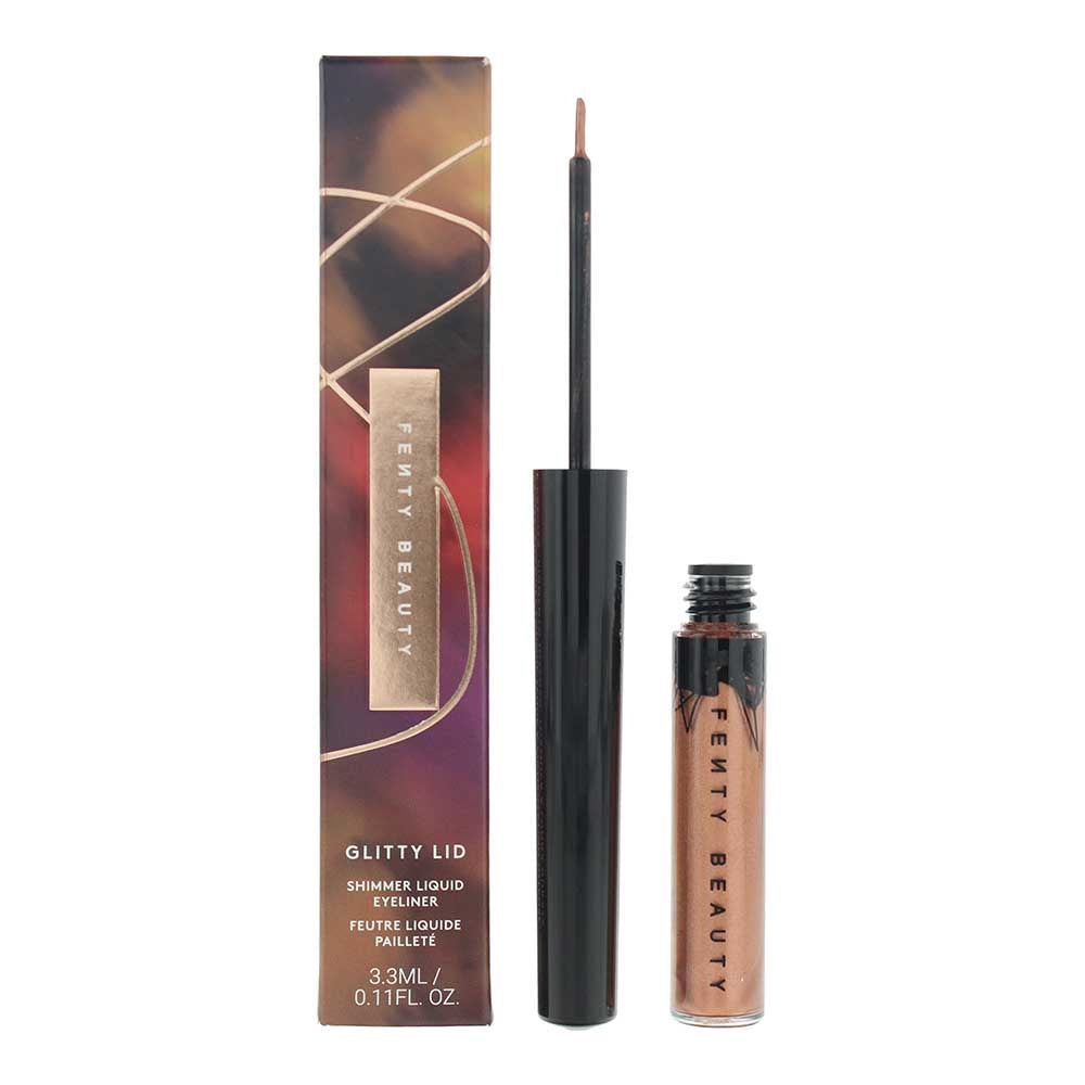 Fenty Beauty Glitty Lid Shimmer Liquid Eyeliner 3.3ml - Rose Gold Limited Edition - Glow Empire