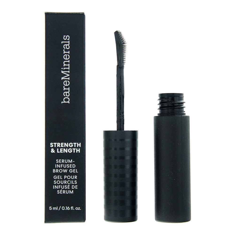 bareMinerals Strength & Length Serum-Infused Brow Gel 5ml - Clear - Glow Empire