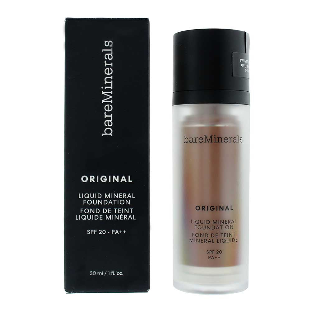 bareMinerals Original Liquid Mineral Foundation SPF20 30ml - 30 Deepest Deep - Glow Empire