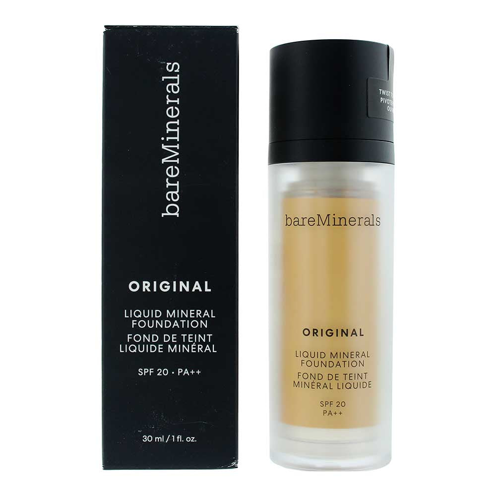 bareMinerals Original Liquid Mineral Foundation SPF20 30ml - 14 Golden Medium - Glow Empire
