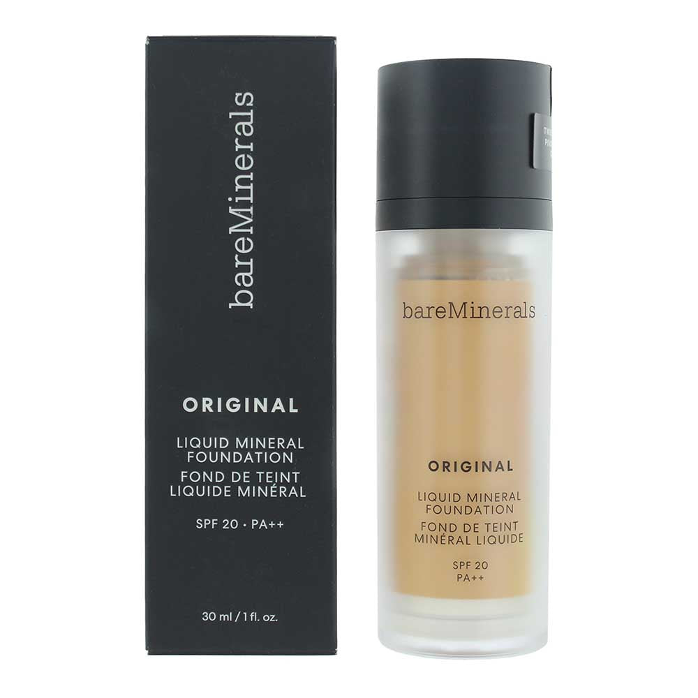 bareMinerals Original Liquid Mineral Foundation SPF20 30ml - 17 Tan Nude - Glow Empire