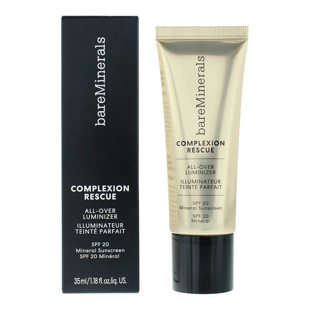 bareMinerals Complexion Rescue All Over Luminizer Tinted Moisturiser SPF20 35ml - Champagne - Glow Empire