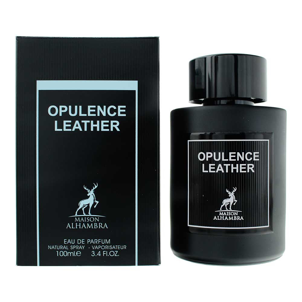 Maison Alhambra Opulence Leather Eau de Parfum 100ml Spray - Glow Empire