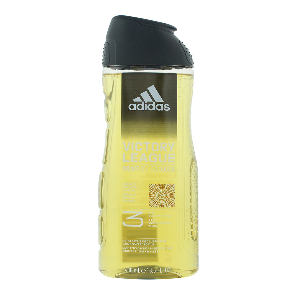 Adidas Victory League 3 In 1 Shower Gel 400ml - Glow Empire