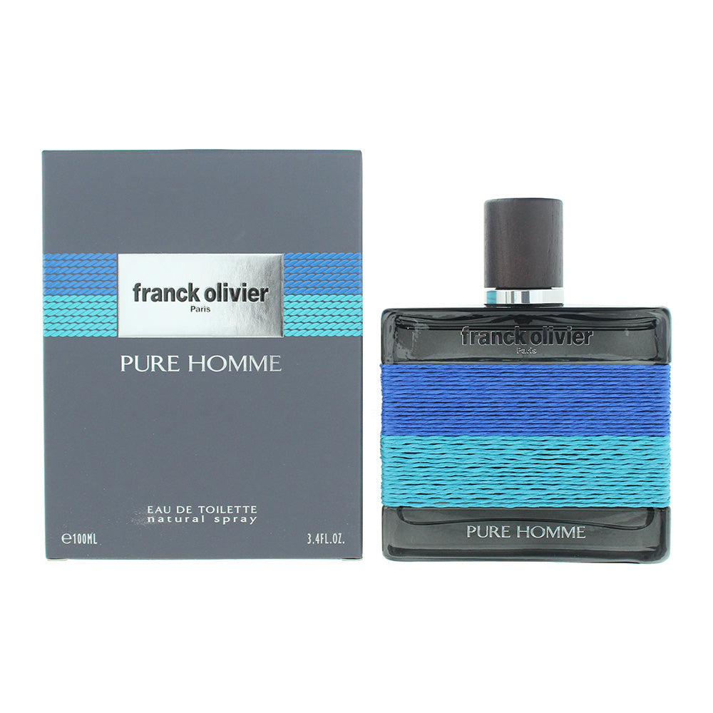 Franck Olivier Pure Homme Eau de Toilette 100ml Spray - Glow Empire