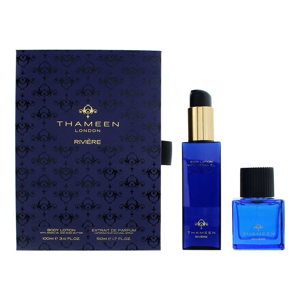 Thameen Riviere Gift Set: Extrait de Parfum 50ml - Body Lotion 100ml - Glow Empire