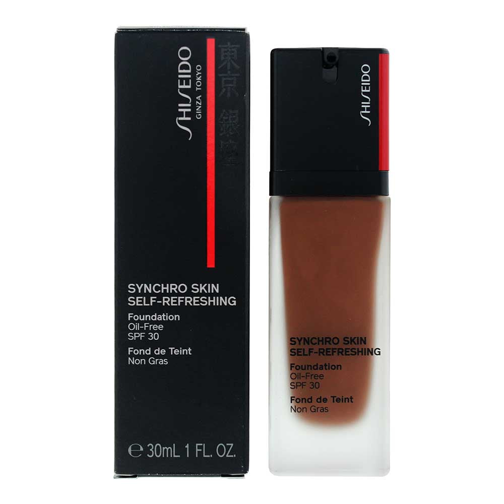 Shiseido Synchro Skin Self-Refreshing Foundation SPF30 30ml - 540 Mahogany - Glow Empire
