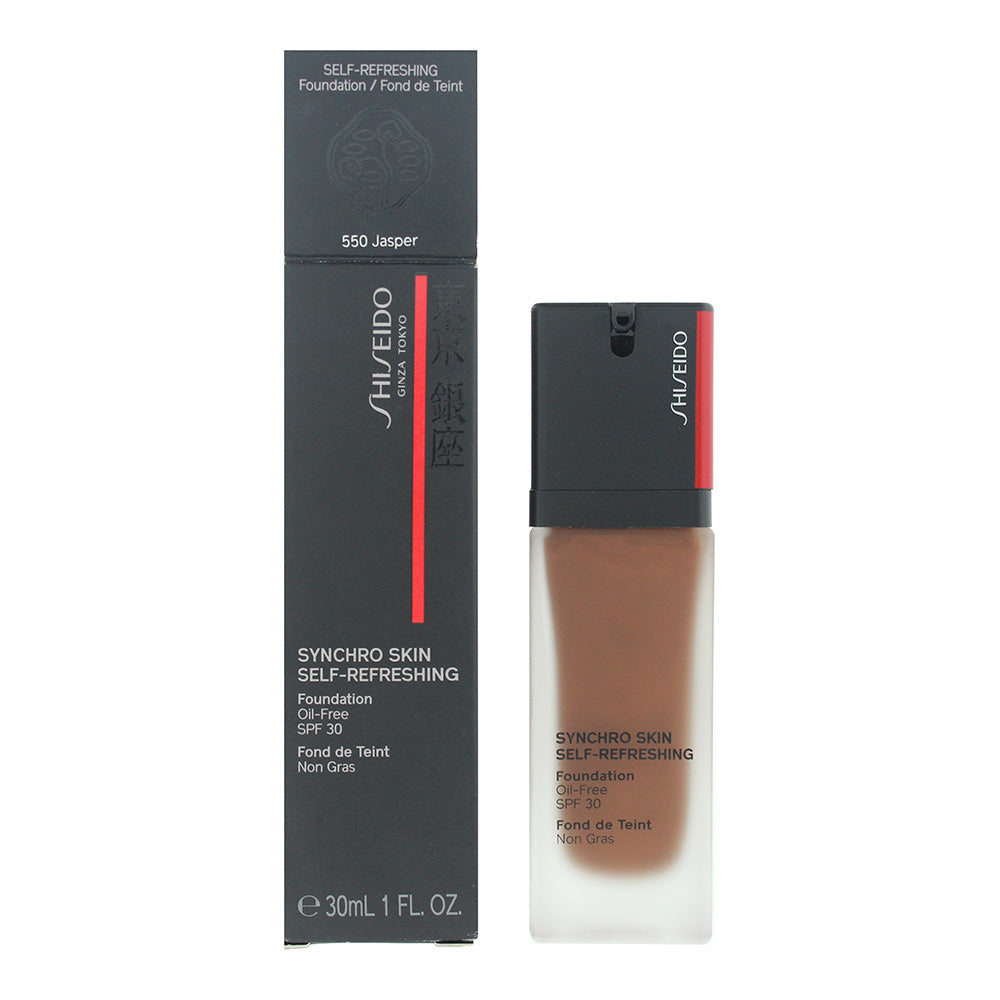Shiseido Synchro Skin Self-Refreshing Foundation SPF30 30ml - 550 Jasper - Glow Empire