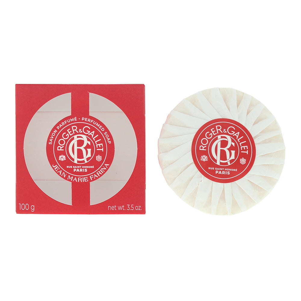 Roger & Gallet Jean Marie Farina Perfumed Soap 100g - Glow Empire