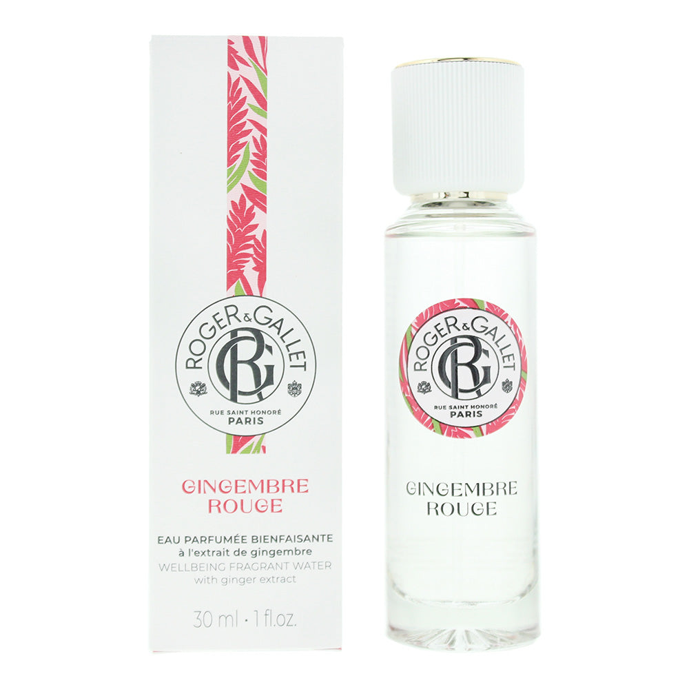 Roger & Gallet Gingembre Rouge Wellbeing Fragrant Water 30ml Spray - Glow Empire