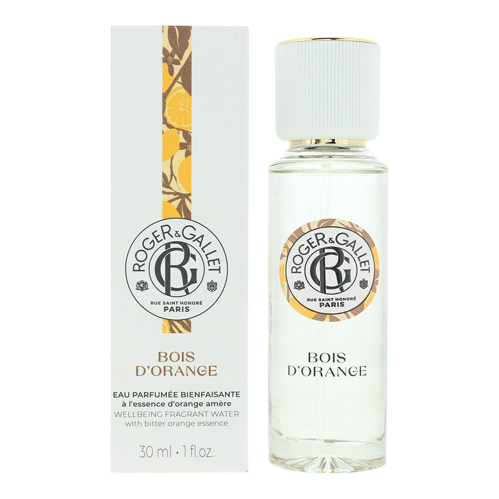 Roger & Gallet Bois d'Orange Wellbeing Fragranced Water 30ml Spray - Glow Empire