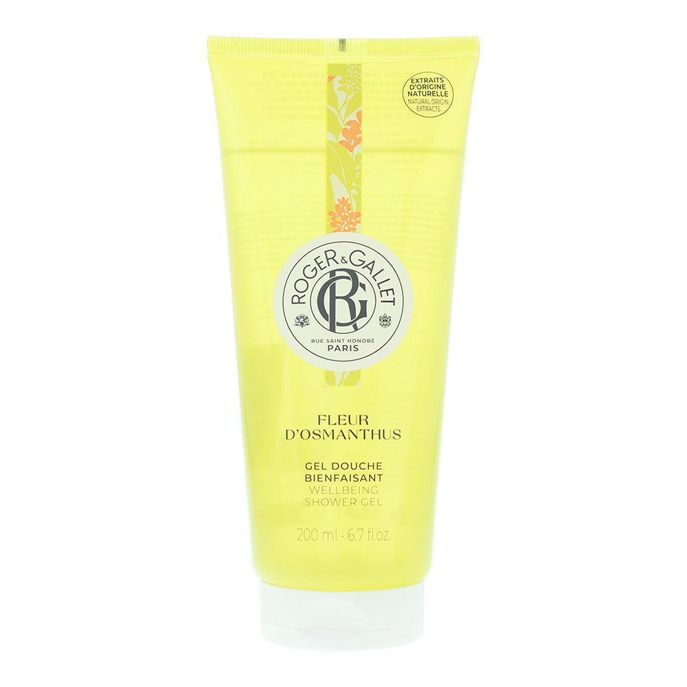 Roger & Gallet Fleur d'Osmanthus Shower Gel 200ml - Glow Empire