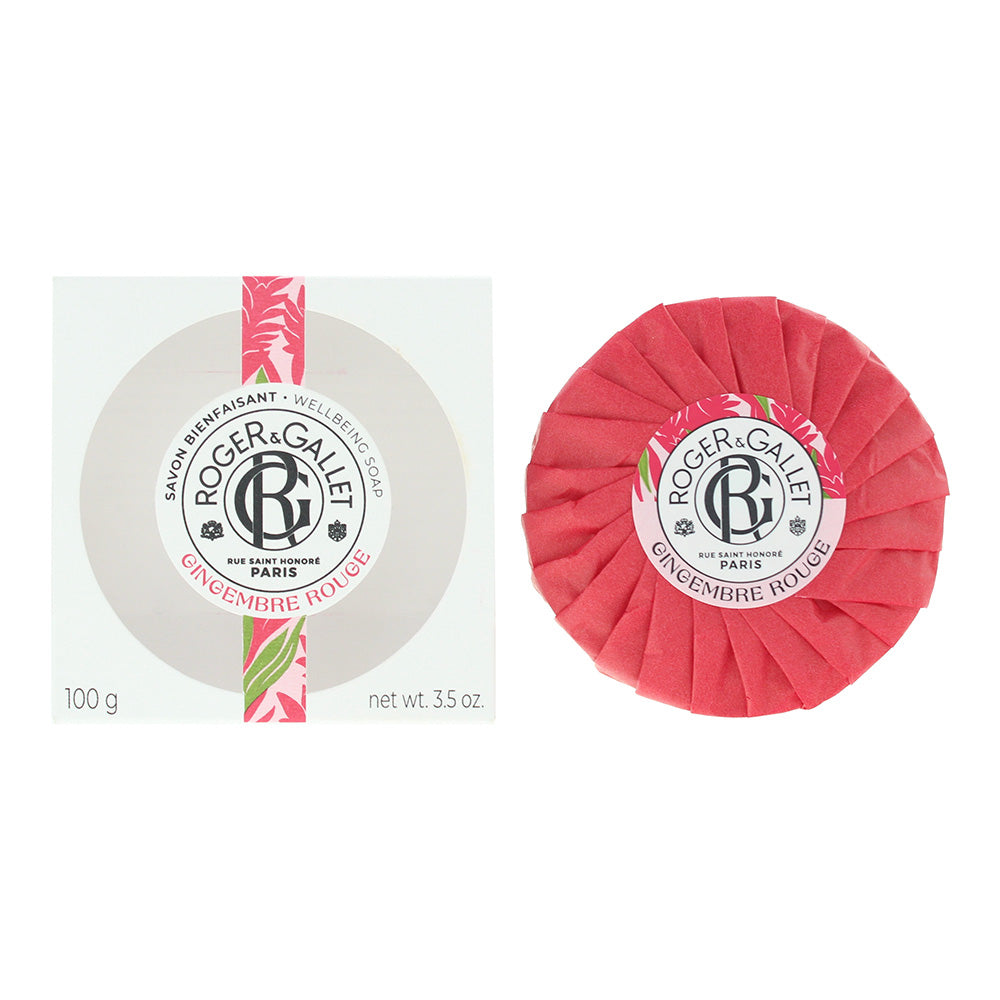 Roger & Gallet Gingembre Rouge Soap 100g  - Glow Empire