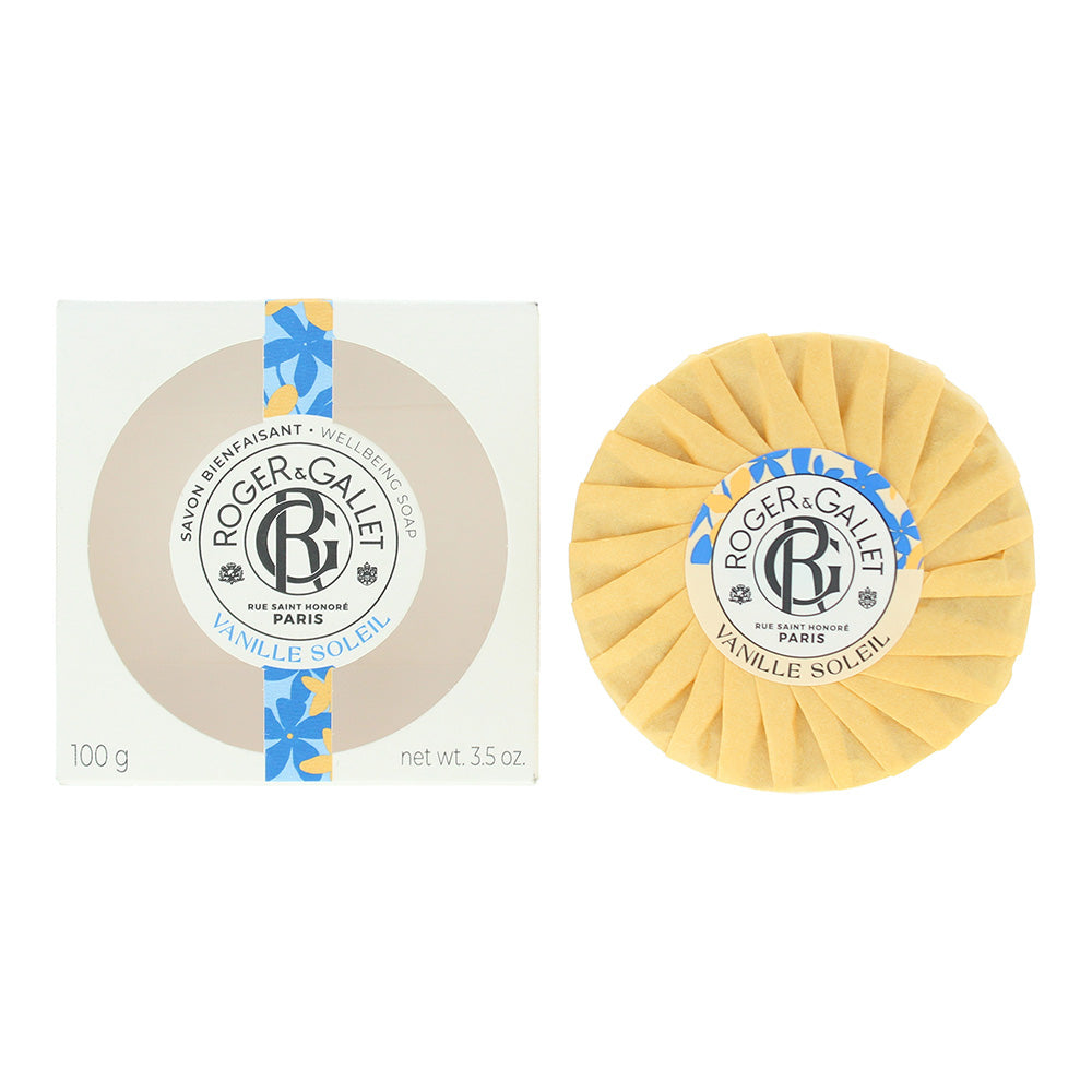 Roger & Gallet Vanille Soleil Soap 100g  - Glow Empire