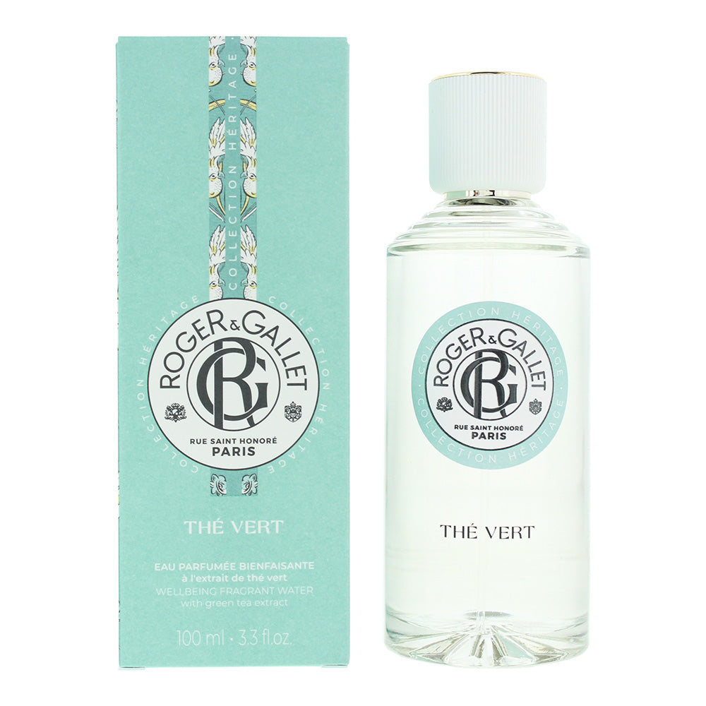 Roger & Gallet The Vert  Fragrant Water 100ml Spray - Glow Empire