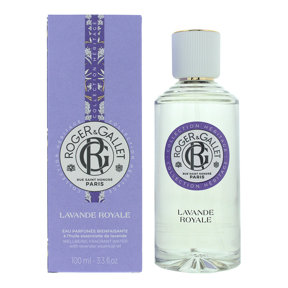 Roger Gallet Lavande Royal Fragrant Water 100ml Spray - Glow Empire