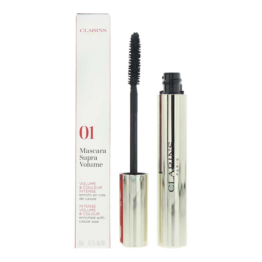 Clarins Supra Volume Mascara 8ml - 01 Black - Glow Empire