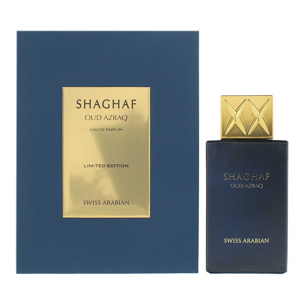 Swiss Arabian Shaghaf Oud Azraq Eau de Parfum 75ml Spray - Glow Empire