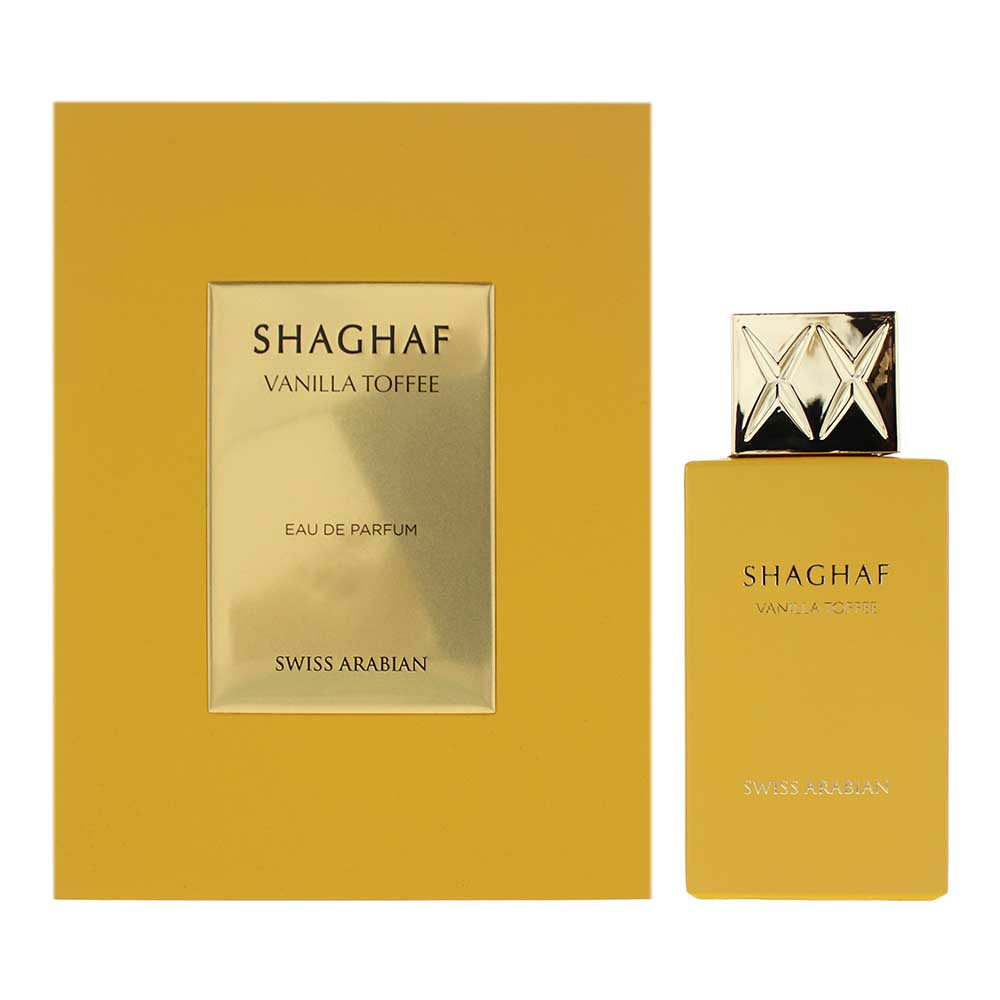 Swiss Arabian Shaghaf Vanilla Toffee Eau de Parfum 75ml Spray - Glow Empire