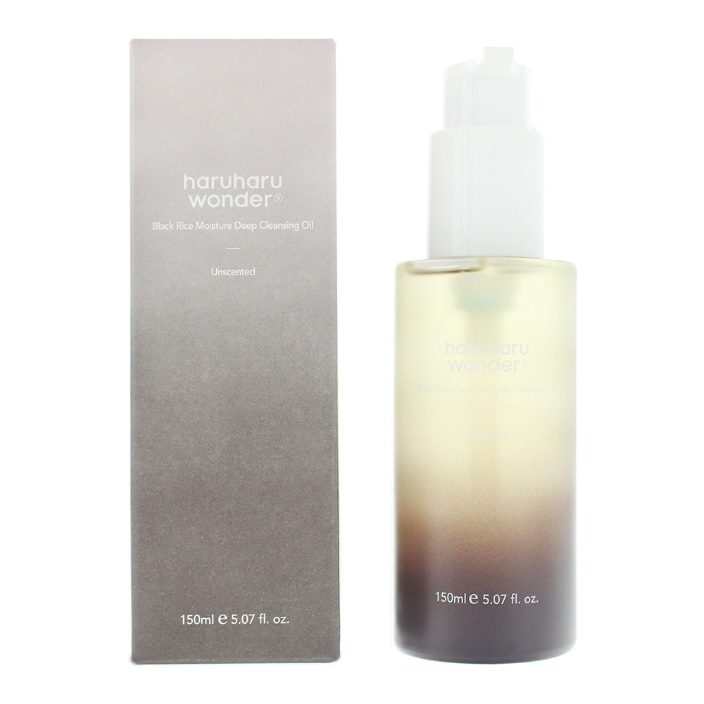 Haruharu Wonder Black Rice Deep Cleansing Oil 150ml - Glow Empire