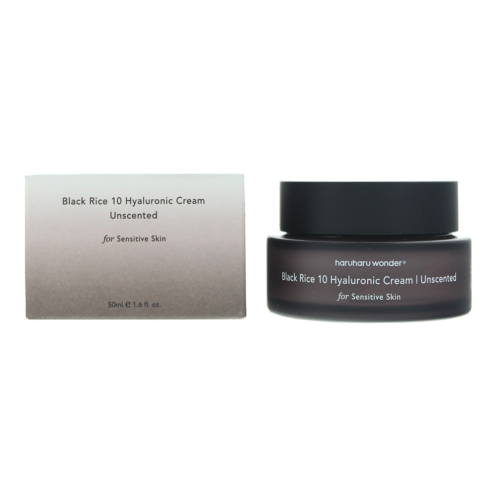Haruharu Wonder Black Rice Hyaluronic Cream 50ml - Unscented  - Glow Empire