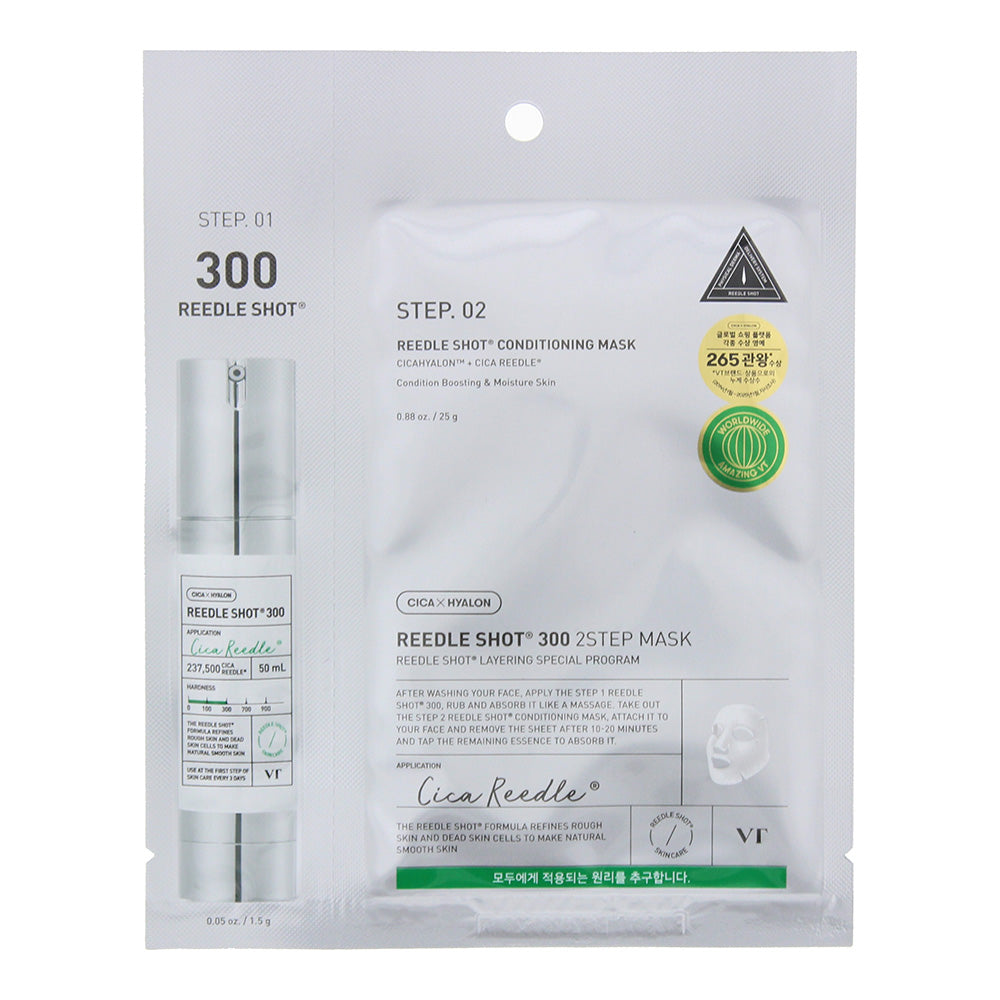 VT Cosmetics Reedle Shot 300 2-Step Mask - 1 Mask (25g) - Glow Empire