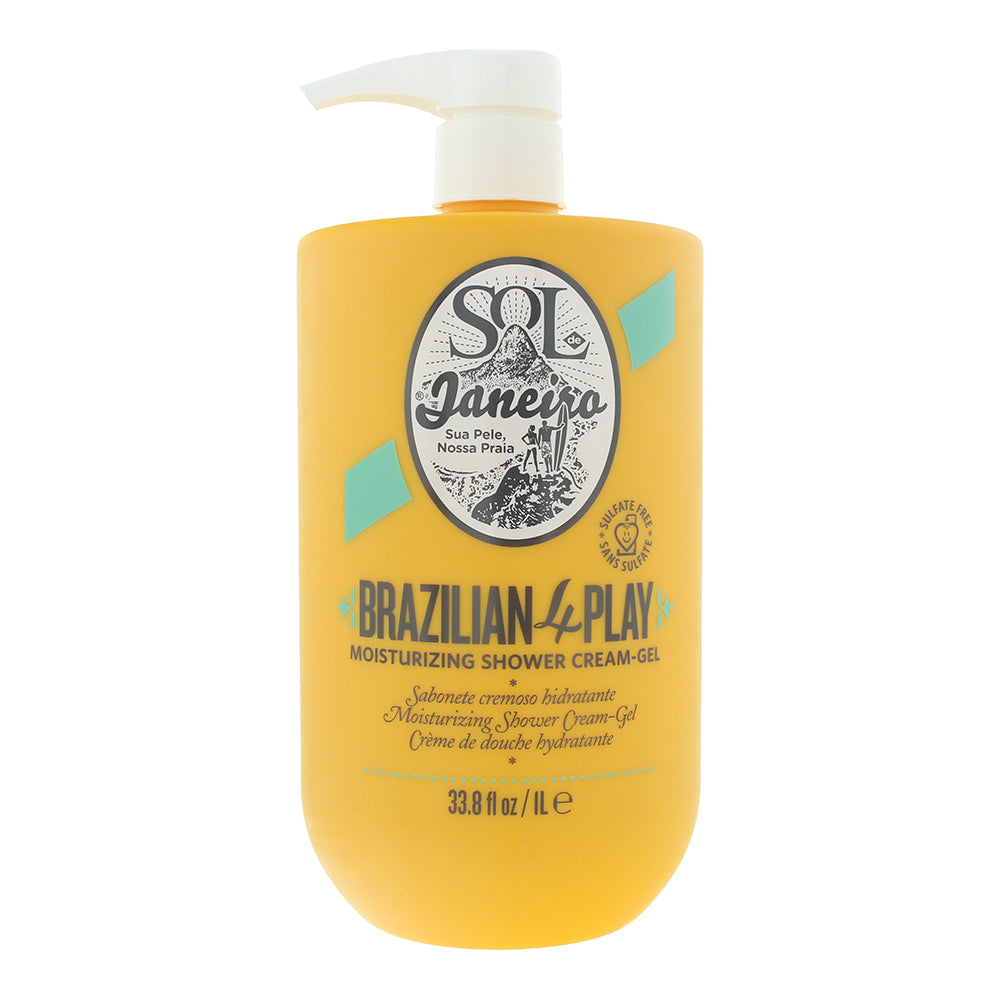Sol De Janeiro Brazilian 4Play Moisturising Shower Cream - Gel 1000ml - Glow Empire
