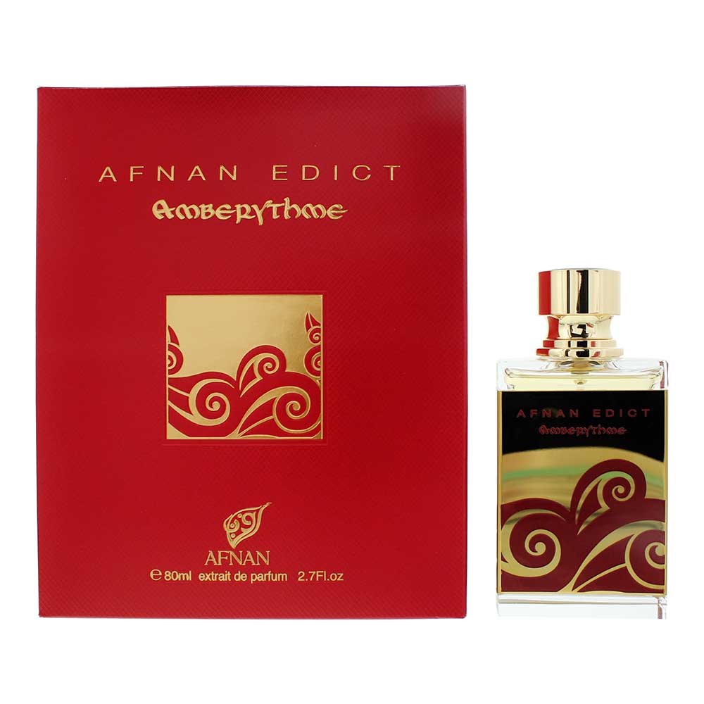 Afnan Perfumes Edict Amberythme Eau de Parfum 80ml Spray - Glow Empire
