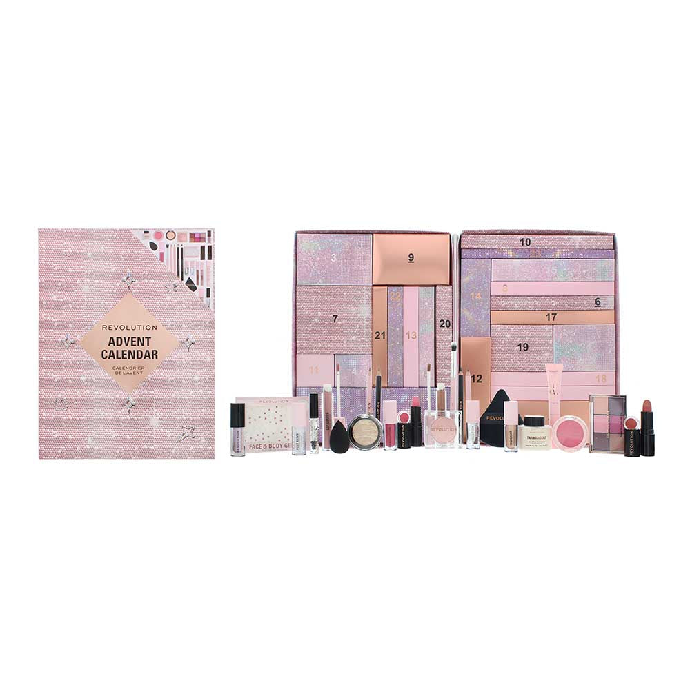 Makeup Revolution Advent Calendar 24 Pieces - Glow Empire