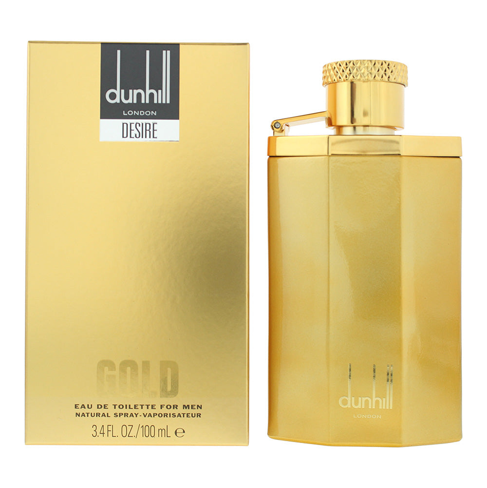 Dunhill Desire Gold Eau de Toilette 100ml Spray  - Glow Empire