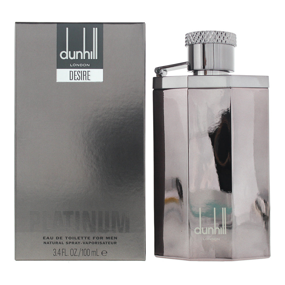 Dunhill Desire Platinum Eau de Toilette 100ml Spray  - Glow Empire