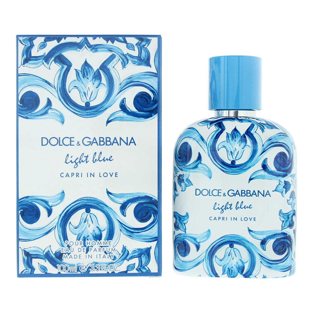 Dolce&Gabbana Light Blue Capri In Love Eau de Parfum 100ml Spray  - Glow Empire