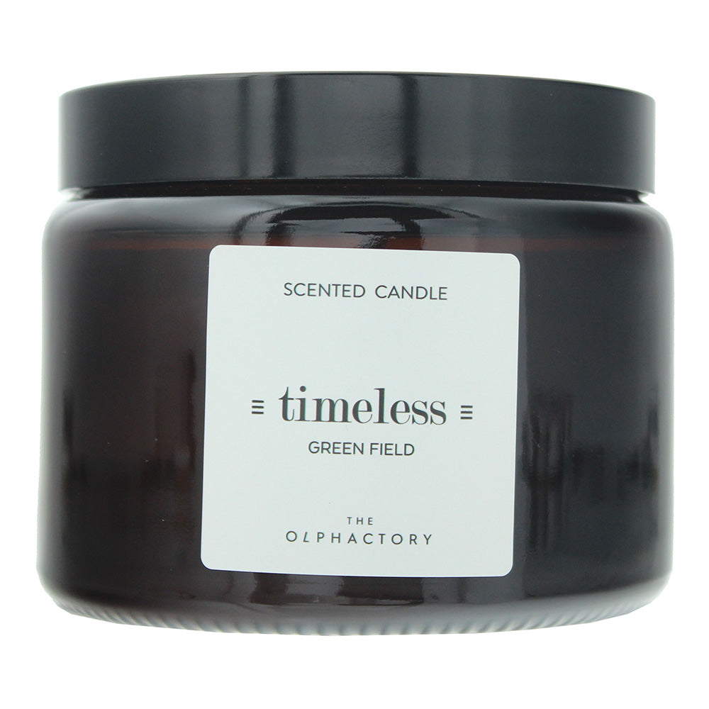 The Olphactory Timeless Green Field Scented Candle 360g - Glow Empire