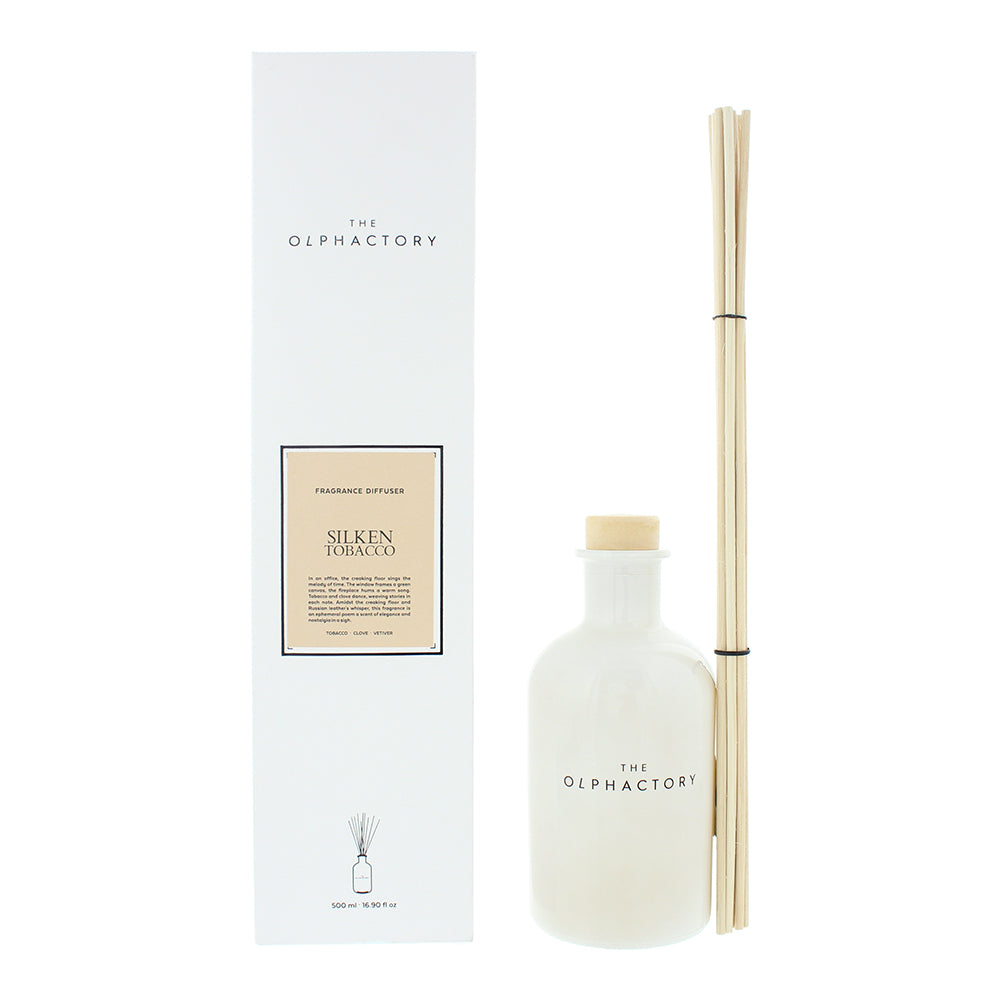 The Olphactory Silken Tobacco Diffuser 500ml - Glow Empire
