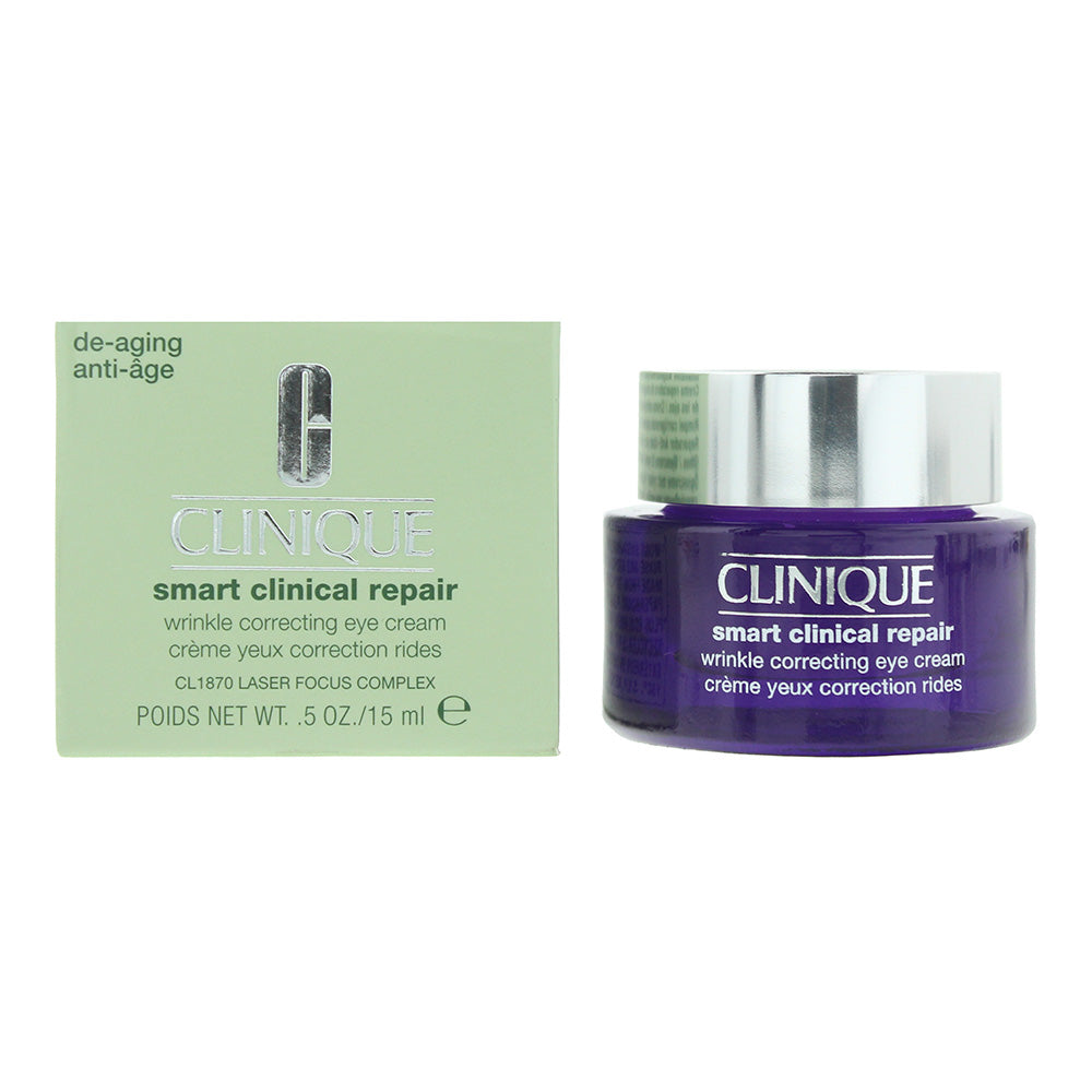Clinique Smart Clinical Repair Wrinkle Correcting Eye Cream 15ml - Glow Empire