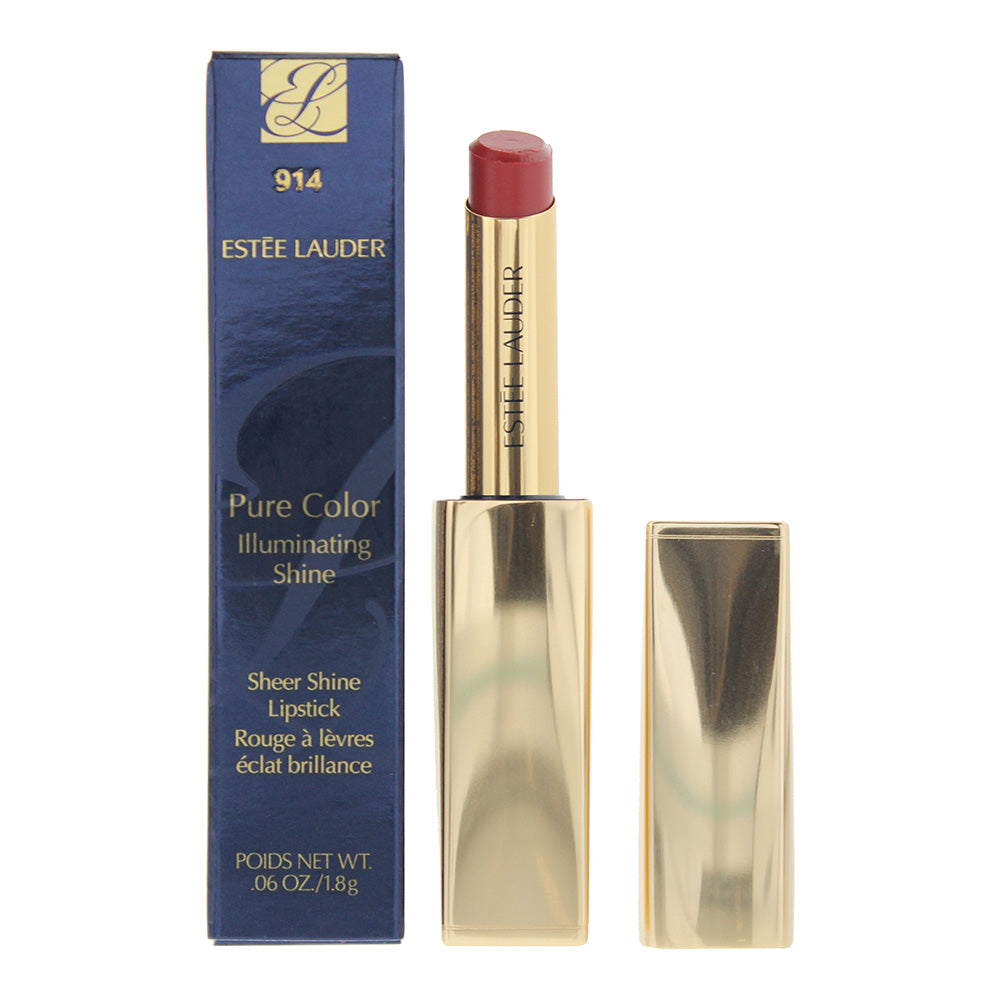 Estée Lauder Pure Color Envy Illuminating Shine Lipstick 1.8g - Strawberry - Glow Empire