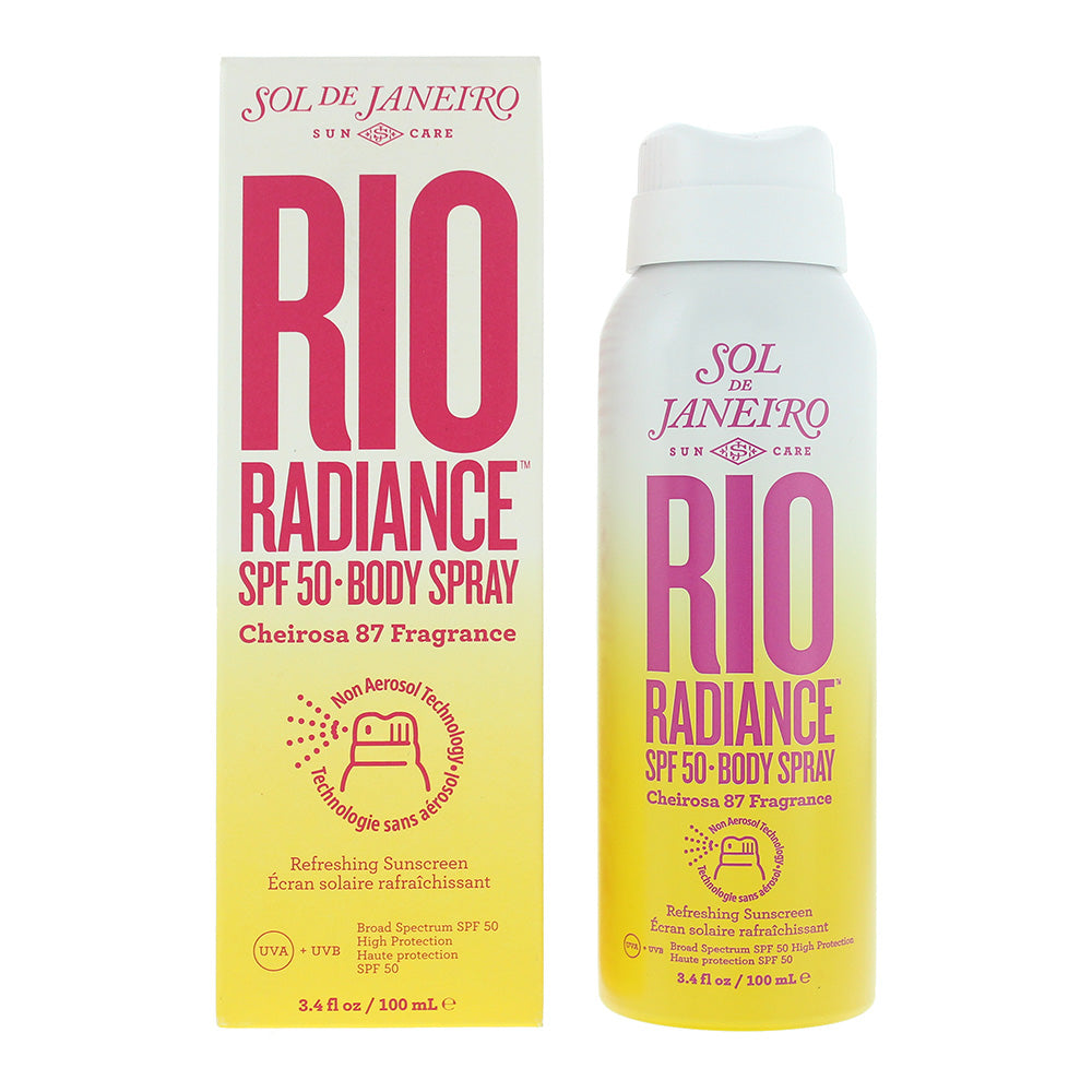 Sol De Janeiro Rio Radiance SPF50 Body Spray 100ml - Glow Empire