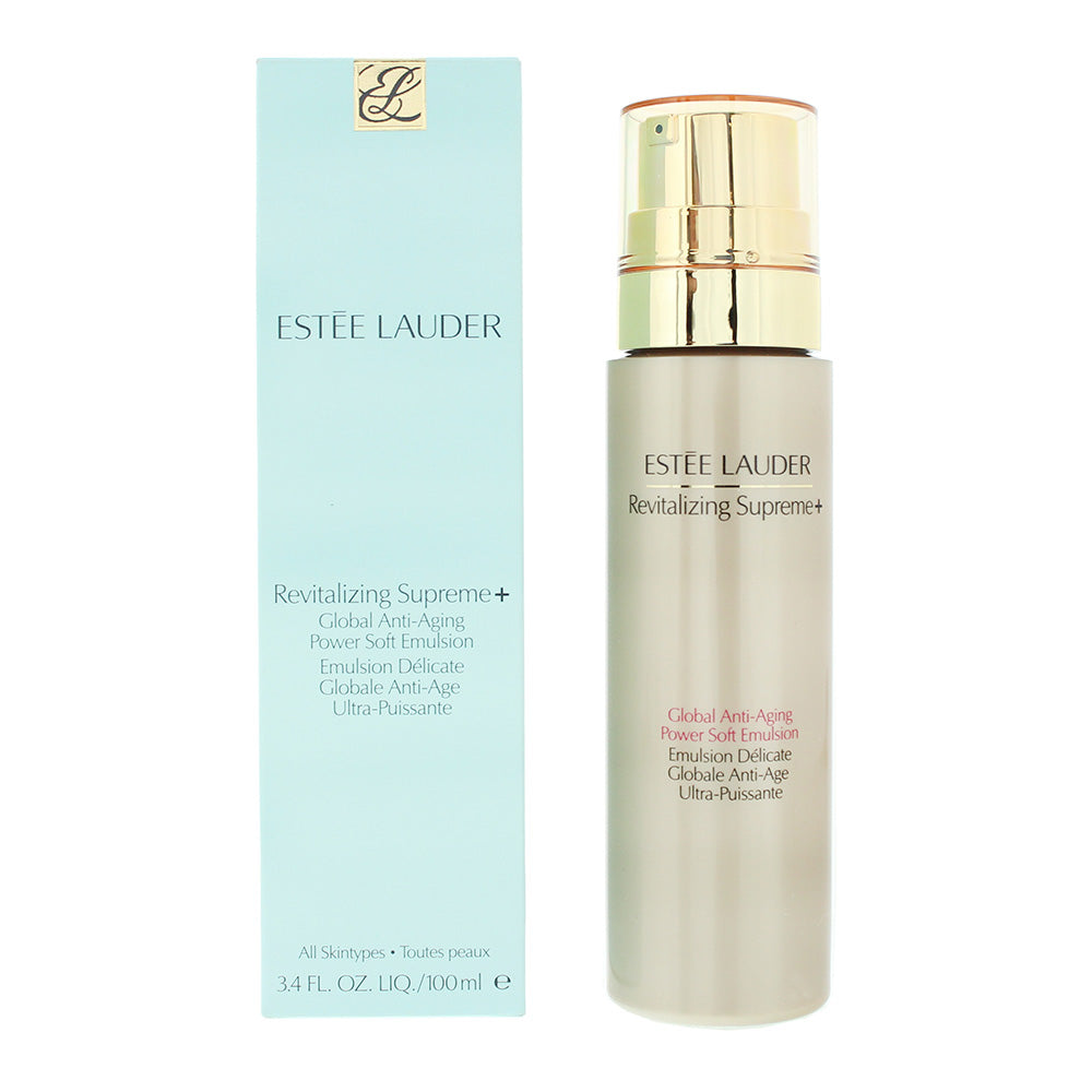 Estée Lauder Revitalizing Supreme+ Global Anti-Aging Power Soft Emulsion 100ml - Glow Empire