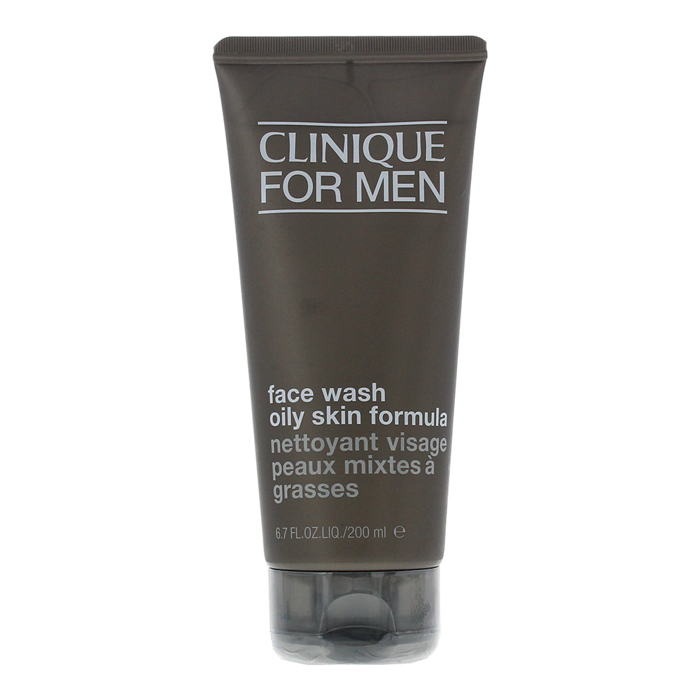 Clinique for Men Face Wash 200ml - Oily Skin Formula - Glow Empire