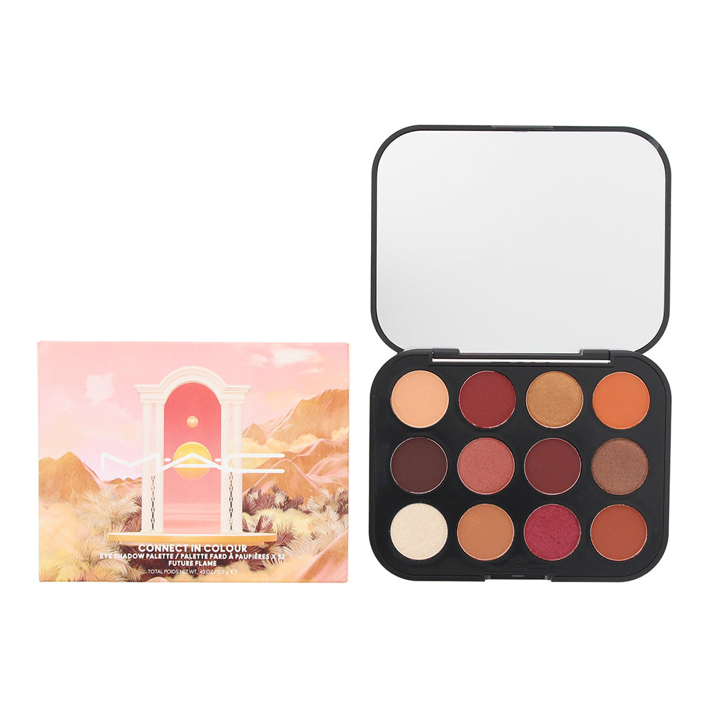 MAC Cosmetics Connect In Colour Eye Shadow Palette 12.2g - Future Flame - Glow Empire