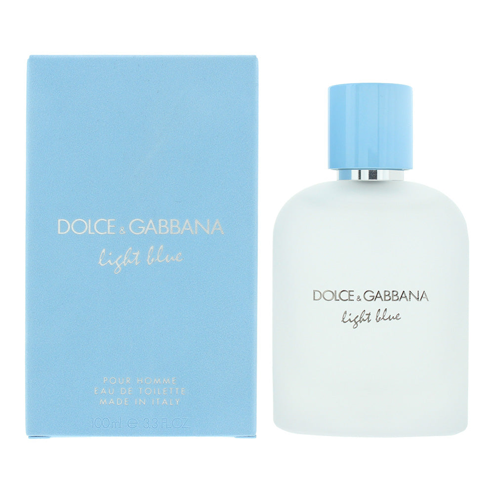 Dolce & Gabbana Light Blue Eau de Toilette 100ml Spray - Glow Empire