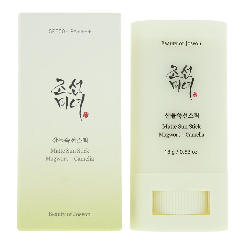 Beauty Of Joseon Mugwort + Camelia Matte Sun Stick SPF50+ 18g - Glow Empire