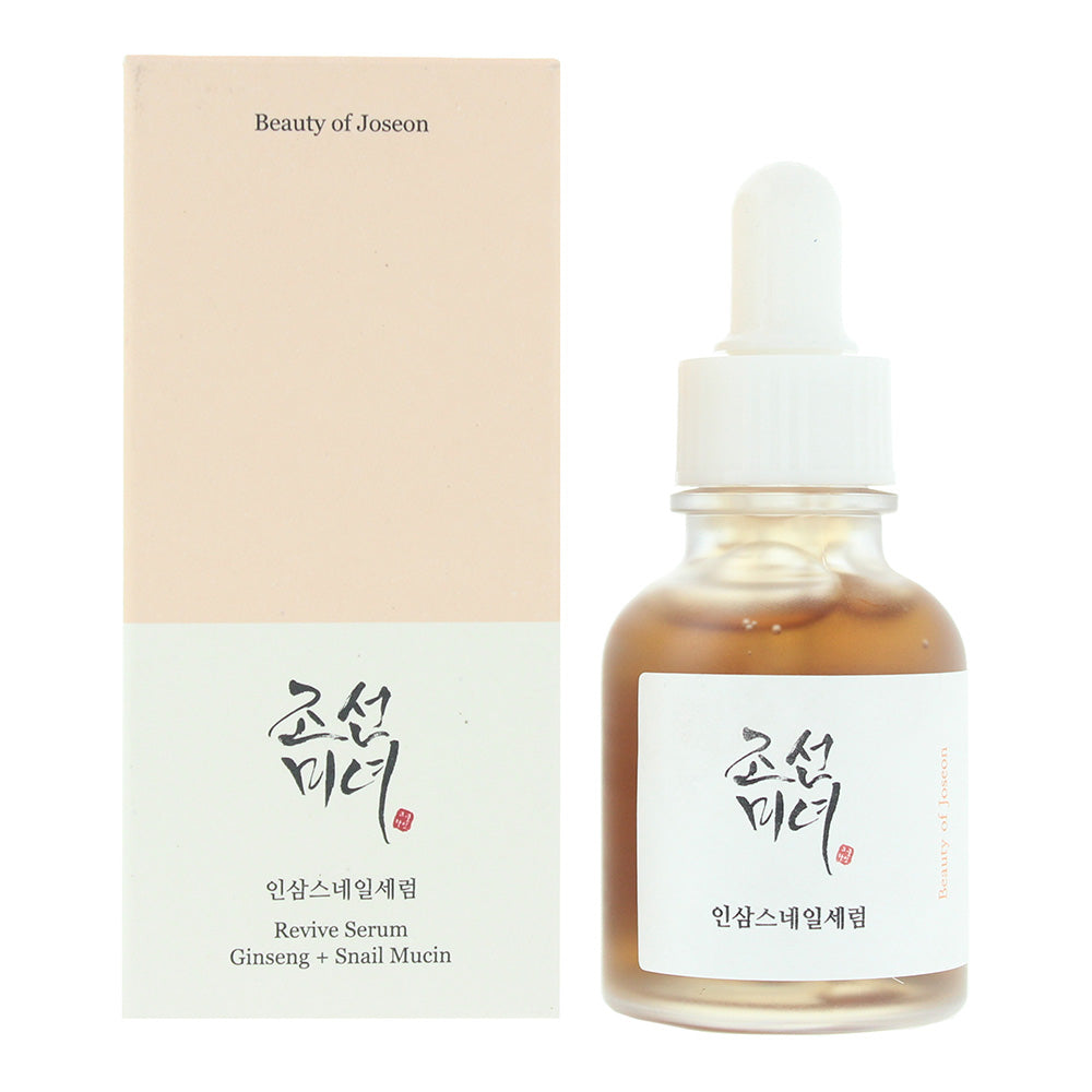 Beauty Of Joseon Ginseng + Snail Mucin Revive Serum 30ml - Glow Empire