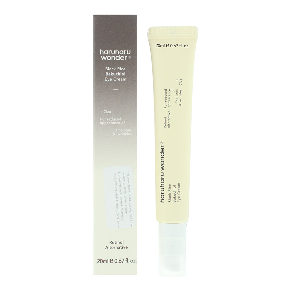 Haruharu Wonder Black Rice Bakuchiol Eye Cream - 20ml - Glow Empire